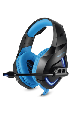 Auriculares vincha D-AU405BU Daihatsu Gamer con micròfono Omnidireccional