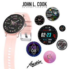 Reloj John L. Cook smartwatch Modelo Austin malla de Silicona - BRAINE JOYAS Y RELOJES