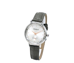 Reloj Blaquè BQ235GP Malla De Cuero gris para dama