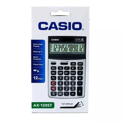 Calculadora Casio AX-120ST para escritorio en internet