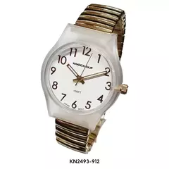 Reloj Knock Out KN2493-912 malla elastizable para dama dorado 34MM