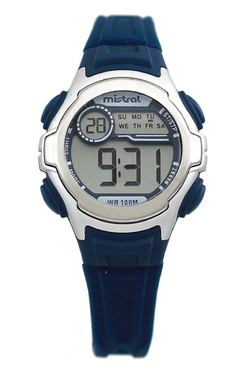 Reloj Mistral LDX-IB-2A digital malla de caucho para dama - comprar online