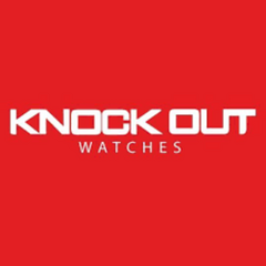 Reloj knock out kn2495 Ancho Caja Grande Negro en internet