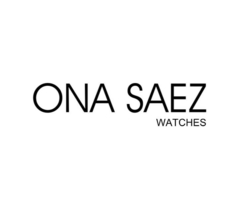 RELOJ ONA SAEZ VALENCIA MALLA DE CAUCHO ANALOGO UNISEX CORAL - comprar online