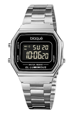 Reloj Blaquè BQ227PN Plateado Digital - comprar online