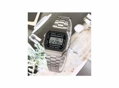 Reloj Casio A168WGG-1A Vintage digital gris Unisex - comprar online