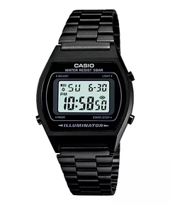 Reloj Casio B640WB-1A Vintage digital Negro Dama