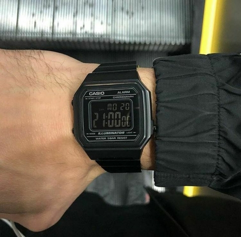 Reloj casio negro digital clearance