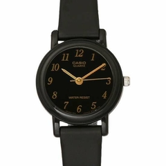Reloj Casio LQ139AMV-1L Para Dama Malla De Caucho negro WR - comprar online