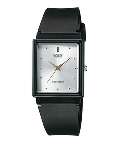 Reloj Casio MQ38-7A malla de caucho negro con Unisex WR