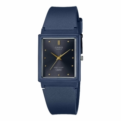 Reloj Casio MQ38UC-2A1 malla de caucho azul con Unisex WR