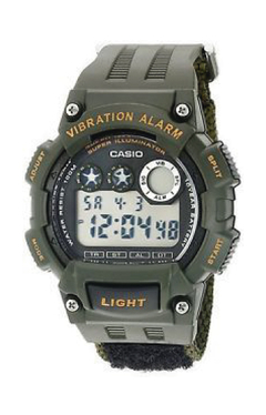 Reloj Casio W-735-HB-3A CA-063 digital malla de tela para Hombre sumergible 100m en internet