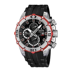 Reloj Festina Chrono Bike F16601.3 para caballero malla de silicona con calendario, cronógrafo