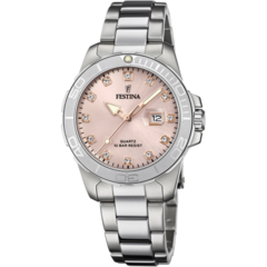 Reloj Festina Dama F20503.2 sumergible malla de acero con calendario