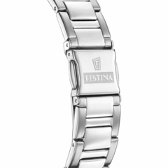 Reloj Festina Dama F20605.1 sumergible malla de acero cronógrafo