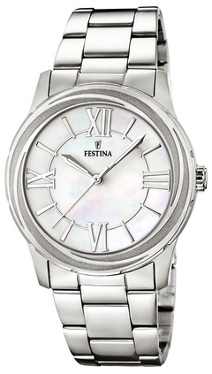 Reloj Festina F16722.1 para dama malla de acero sumergible