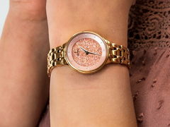 Reloj Festina F20384.2 para dama malla de acero cristales Swarovski - comprar online