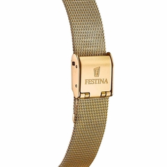 Reloj Festina F20508.1 Para Dama malla de metal tejido en internet