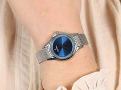 Reloj Festina FES-002 Mod: F20494/2 Para Dama malla de metal tejido con cristales Swarovski