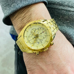 Reloj Festina F16656.2 para caballero malla de acero con calendario, cronógrafo, sumergible - comprar online
