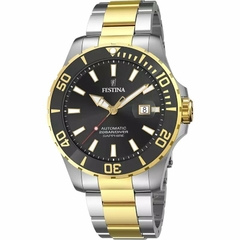 Reloj Festina Hombre F20532.2 Automático sumergible malla de acero con calendario - comprar online