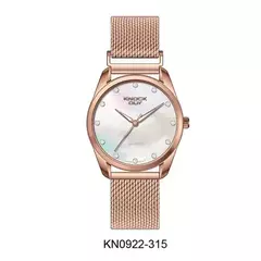 Reloj Knock Out KN0922-315 malla de metal tejido rose para dama