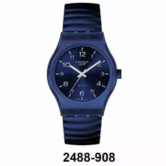 Reloj Knock Out KN2488-908 malla elastizable para dama Azul