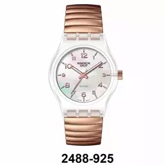 Reloj Knock Out KN2488-925 malla elastizable para dama Rosè