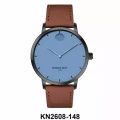 Reloj Knock Out KN2608-148 malla de cuero para dama marrón