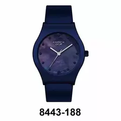 Reloj Knock Out KN8443-188 malla de caucho para dama azul