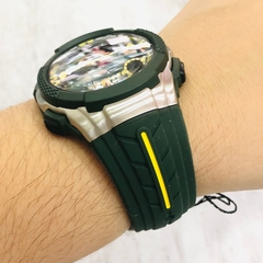 Reloj Pro Space PRO-009 Para Hombre Digital Caucho Sumergible Verde - comprar online