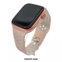 Reloj Smartwatch Knock Out KN5129 malla de silicona rosa unisex