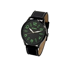 Reloj Stone ST1150NV Malla De Cuero Para Hombre