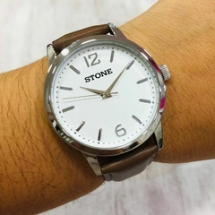 Reloj Stone ST1134MB Malla De Cuero Para Hombre - comprar online