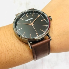 Reloj Stone ST1145MN Malla De Cuero Para Hombre - comprar online