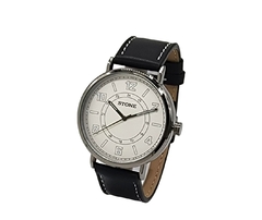 Reloj Stone ST1147NP Malla De Cuero negro Para Hombre