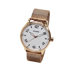 RELOJ STONE ST1166RB PARA CABALLERO MALLA DE METAL TEJIDO ROSE