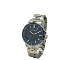 Reloj Stone ST1177A malla de metal Plateado para caballero