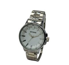 Reloj Stone ST1177B malla de metal Plateado para caballero