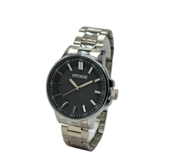 Reloj Stone ST1177N malla de metal Plateado para caballero