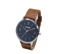 Reloj Stone ST1179MA Malla De Cuero marron Para Hombre