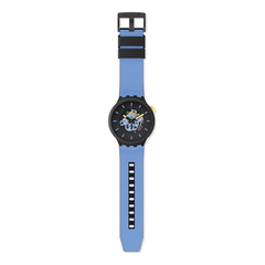 Reloj Swatch Big Bold Bioceramic SB03B108 TRAVEL BY DAY Unisex de silicona - BRAINE JOYAS Y RELOJES