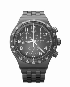 Reloj Swatch Core Yvm402g Destination Soho para cabalero con cronógrafo y calendario, malla de acero - comprar online