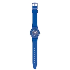 Reloj Swatch GL124 BLURRY BLUE Unisex malla de silicona - BRAINE JOYAS Y RELOJES