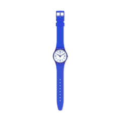 Reloj Swatch GN268 Electric Shark unisex malla de silicona - BRAINE JOYAS Y RELOJES