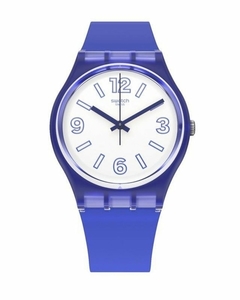 Reloj Swatch GN268 Electric Shark unisex malla de silicona - comprar online