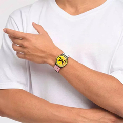 Reloj Swatch GZ358 Majin Buu Dragon Ball Z X Swatch unisex malla de silicona - comprar online