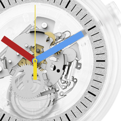 Reloj Swatch SB01K100 BIG BOLD Clear Clearly Bold Unisex de silicona en internet