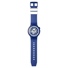 Reloj Swatch SB01N102 ISWATCH BLUE Big Bold Unisex de silicona - tienda online