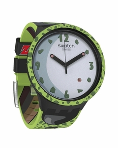 Reloj Swatch Sb01z401 Cell Dragon Ball Z X Swatch Big Bold unisex malla de silicona con calendario en internet